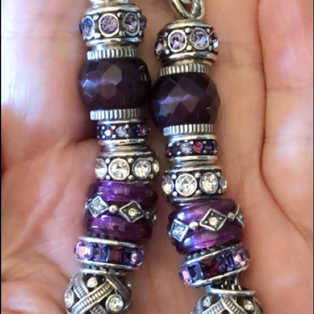 🆕 BRIGHTON Beaded bracelet with 3 extra beads! 💜